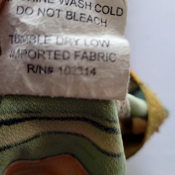 Vintage Jessica Max Women’s Art Deco Shirt (Size: Large) - Picture 10 of 14